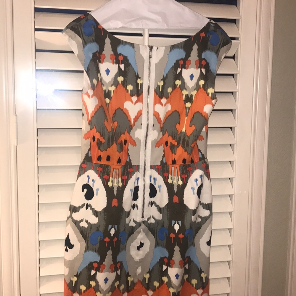 Multi-Color Printed Dress - Picture 2 of 2